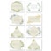 JBH Creations Spanish Thank You Inspirational Bible Verse Note Cards with Envelopes Pack of 48