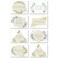 JBH Creations Spanish Thank You Inspirational Bible Verse Note Cards with Envelopes Pack of 48