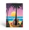 Stonehouse Collection Tropical Sunset Christmas Card 18 Beach Tropical Christmas Cards and Envelopes USA Made