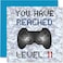 Stuff4 11th Gamer Birthday Card You Have Reached Level 11 Fun Video Game Themed Greeting Cards for Boys Daughters Men 57 x 57 Inch Blank Inside Includes Envelope Ideal for Gamers