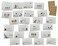 Sugartown Greetings Thank You Notes Variety Pack 24 Unique Cards with Envelopes and Kraft Seal Stickers