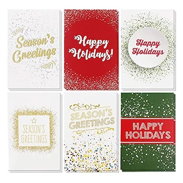 Paper Junkie Sustainable Greetings Blank Cards Envelopes 36Pack 4 x 6 in Multicolor Confetti Bulk Greeting Card with Envelope for Personal Business Use