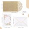 Tallew Wedding Pop up Card Set 3D Greeting Anniversary Romantic Wedding Congratulations Card with Envelope for Bride and Groom Valentine Gift Engagement Party SuppliesArched Door Style