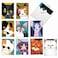 The Best Card Company 10 Adorable Blank Cat Cards 4 x 512 Inch Cute Pet Kittens Assorted Bulk Notecard Set Cubic Cats M6730OCB