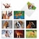 The Best Card Company 10 Adorable Blank Dog Cards 4 x 512 Inch Assorted Pet Breeds Boxed Set thoughtful Boxers AM6295OCBB1x10