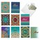 The Best Card Company 10 All Occasion Note Cards with Envelopes 4 x 512 Inch Blank Notecard Set Salam Sentiments AM6208FRBB1x10