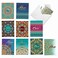The Best Card Company 10 All Occasion Note Cards with Envelopes 4 x 512 Inch Blank Notecard Set Salam Sentiments AM6208FRBB1x10