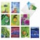 The Best Card Company 10 Blank Note Cards 4 x 512 Inch engaging Pets Zoo Wildlife Cards Assorted Greetings Boxed Waterdrop Beauty AM6111OCBB1x10