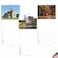 The Best Card Company 10 Blank Note Cards Boxed 4 x 512 Inch Architecture Assorted All Occasion Cards Country Churches M6455OCB