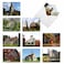 The Best Card Company 10 Blank Note Cards Boxed 4 x 512 Inch Architecture Assorted All Occasion Cards Country Churches M6455OCB