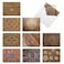 The Best Card Company 10 Blank Note Cards Boxed 4 x 512 Inch Architecture Assorted All Occasion Cards Woodworks M6459OCBNB