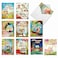 The Best Card Company 10 Blank Note Cards for Men and Women 4 x 512 Inch Cute Assorted Boxed Notecards forest Friends M2952OCB