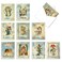 The Best Card Company 10 Blank Religious Note Cards 4 x 512 Inch Bible and Church Angel Greetings Assorted Bulk Cards with Envelopes Angelic Notes M6446OCB