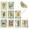 The Best Card Company 10 Blank Religious Note Cards 4 x 512 Inch Bible and Church Angel Greetings Assorted Bulk Cards with Envelopes Angelic Notes M6446OCB