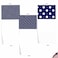 The Best Card Company 10 Boxed All Occasion Cards with Envelopes 4 x 512 Inch Colorful Fun Note Cards Assorted In the Navy M3067