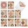 The Best Card Company 10 Boxed All Occasion Cards with Envelopes 4 x 512 Inch Colorful Fun Note Cards Assorted Time to Send the Donuts M6021