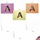 The Best Card Company 10 Initial Letter A Assorted Blank Notecards Beautiful Flower Personal Stationary 4 x 512 Inch Bulk Variety Pack for Thank You and Notes Baroque Blooms A M3842OCBB1x10