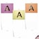 The Best Card Company 10 Initial Letter A Assorted Blank Notecards Beautiful Flower Personal Stationary 4 x 512 Inch Bulk Variety Pack for Thank You and Notes Baroque Blooms A M3842OCBB1x10