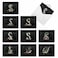 The Best Card Company 10 Initial Letter S Assorted Blank Notecards Floral Monogramed Personal Stationery wEnvelopes Bulk Box Set 4 x 512 Inch Thank You Notes S Chalk and Roses M3830OCBB1x10