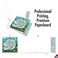 The Best Card Company 12 Beautiful Blank Note Cards Bulk 4 x 512 Inch 2 Designs 6 Each Blue Magnolia MQ4594OCBB6x2
