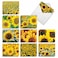 The Best Card Company 20 Assorted Sun Flowers Blank Plant Cards Boxed Set wEnvelopes 4 x 512 Inch 10 Designs 2 Each Sunny Side Up AM6042OCBB2x10