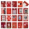 The Best Card Company 20 Blank Note Cards Boxed 4 x 512 Inch engaging Assorted Patterns 10 Designs 2 Each Red Barns AM7033OCBB1x20