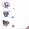 The Best Card Company 20 Bulk Animal Note Cards Blank 4 x 512 Inch engaging Assorted Notecards with Envelopes 10 Designs 2 Each Funky Colorful Creatures AM6749OCBB2x10