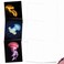 The Best Card Company 20 Bulk Animal Note Cards Blank 4 x 512 Inch engaging Assorted Notecards with Envelopes 10 Designs 2 Each Glowing Jellies AM7181OCBB2x10