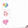The Best Card Company 20 Cute Boxed Cards 4 x 512 Inch Assorted Blank Set 10 Designs 2 Each Line Heart AM3182OCBB2x10