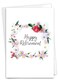 The Best Card Company Happy Retirement Card with Envelope Farewell Retiree Greeting Elegant Retirement C4175CRTG