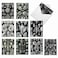 The Best Card Company 10 Assorted Thank You Note Cards Bulk Box Set 4 x 512 Inch with Envelopes 10 Designs 1 Each Sea World M9693TYG
