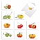 The Best Card Company 10 Assorted Thank You Notecards Box Set 4 x 512 Inch with Envelopes 10 Designs 1 Each YOU SAY TOMATO 10 Assorted Thank You Note Cards M2365TYG