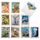 The Best Card Company 10 Assorted Thank You Notecards Boxed Set 4 x 512 Inch with Envelopes 10 Designs 1 Each Ocean Driftwood Transfers AM6331TYGB1x10