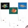 The Best Card Company 10 Assorted Thank You Notecards Bulk Box Set 4 x 512 Inch with Envelopes 10 Designs 1 Each Fishtoons M6491TYG