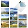 The Best Card Company 10 Assorted Thank You Notecards Bulk Box Set 4 x 512 Inch with Envelopes 10 Designs 1 Each Rainbow Bright M4963TYGB1x10