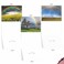 The Best Card Company 10 Assorted Thank You Notecards Bulk Box Set 4 x 512 Inch with Envelopes 10 Designs 1 Each Rainbow Bright M4963TYGB1x10