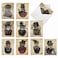 The Best Card Company 10 Assorted Thank You Notecards Bulk Box Set 4 x 512 Inch with Envelopes 10 Designs 1 Each Steampunk Cats M6554TYG