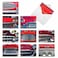 The Best Card Company 10 Assorted Thank You Notes Box Set 4 x 512 Inch with Envelopes 10 Designs 1 Each CAR AND GRILLE 10 Assorted Thank You Note Cards wMatching Envelopes M2120