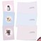 The Best Card Company 20 Assorted Baby Notecards Box Set 4 x 512 Inch with Envelopes 10 Designs 2 Each Zoo little ones AM6726BBGB2x10