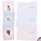 The Best Card Company 20 Assorted Baby Notecards Box Set 4 x 512 Inch with Envelopes 10 Designs 2 Each Zoo little ones AM6726BBGB2x10