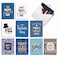 The Best Card Company 20 Assorted Blank Fathers Day Notecards Bulk Boxed Set 4 x 512 Inch with Envelope for Papa Pa Pop Daddy Stepfathers 10 Designs 2 Each Dad Designs AM10321FDBB2x10