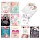The Best Card Company 20 Assorted Blank Mothers Day Notecards Box Set 4 x 512 Inch with Envelopes 10 Designs 2 Each Blooming Calligraphy AM10349MDBB2x10