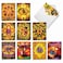 The Best Card Company 20 Assorted Diwali Notes Bulk Box Set 4 x 512 Inch with Envelopes 10 Designs 2 Each Diwali Wishes AM2816DWGB2x10