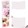 The Best Card Company 20 Assorted Floral Blank Mothers Day Notes Box Set 4 x 512 Inch with Envelopes 10 Designs 2 Each Romantic Sweet Pink Roses AM10311MDBB2x10