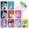 The Best Card Company Assorted Blank Greeting Card Box Set Incl 20 Cards Envelopes 10 Unique Designs Perfect for Thank Yous Invitations More Unique Unicorns AM7186OCBB2x10