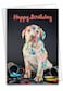 The Best Card Company Birthday Greeting Card with 5 x 7 Inch Envelope 1 Card Bday Dirty Dogs Accident C7217CBDG