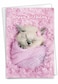 The Best Card Company Birthday Greeting Card with 5 x 7 Inch Envelope 1 Card Bday Fluffy Furballs C7168ABDG