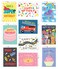 Tiny Expressions 10 Kids Birthday Cards with Inside Messages and Envelopes