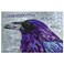 Tree-Free Greetings TreeFree Greetings EcoNotes 12Count Healing Raven Blank Notecard Set With Envelopes All Occasion Bird Themed Inspirational FS56869