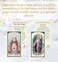 Trendzeen Our Father Prayer Card Hail Mary Prayer Card Made in Italy The Lords Prayer Laminated Catholic Cards Set for Daily Devotion Personal Reflection 2 Items Total
